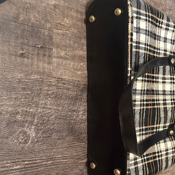 NWT Patricia Nash Nazari Leather Wallet in the Black and White and Tote - Picture 4 of 9